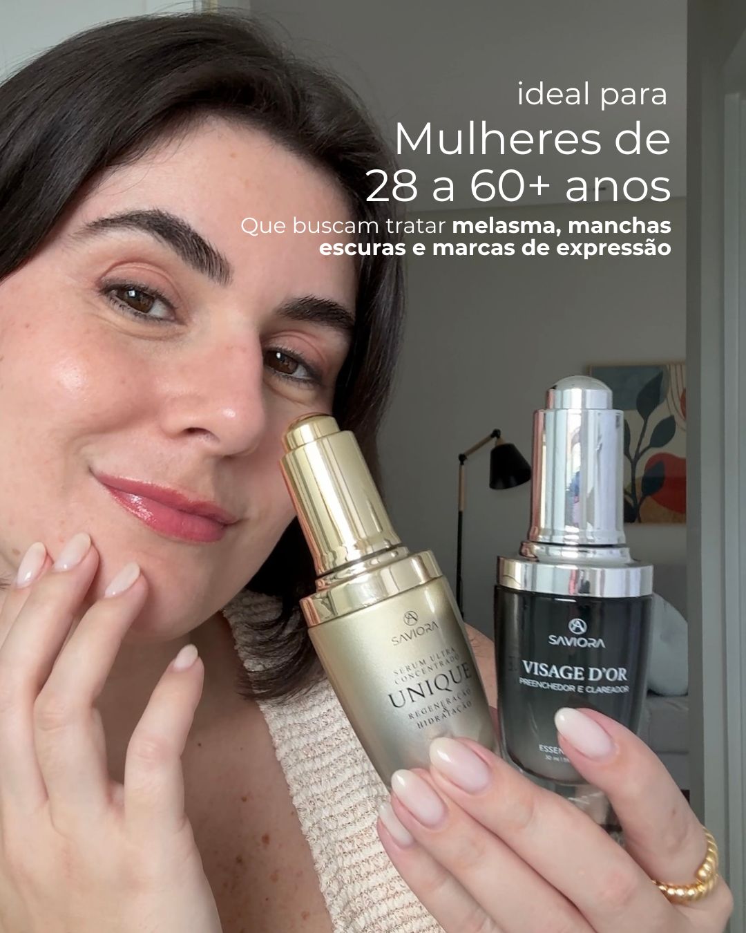 Visage D'or - Sérum Clareador com Tecnologia BioSync³TM