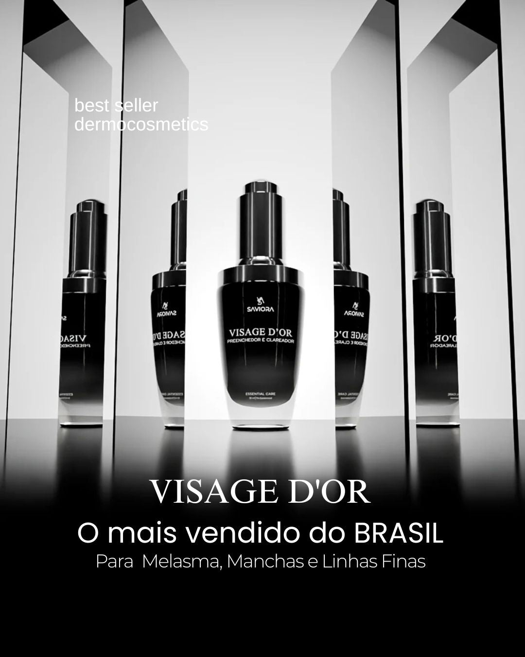 Visage D'or - Sérum Clareador com Tecnologia BioSync³TM