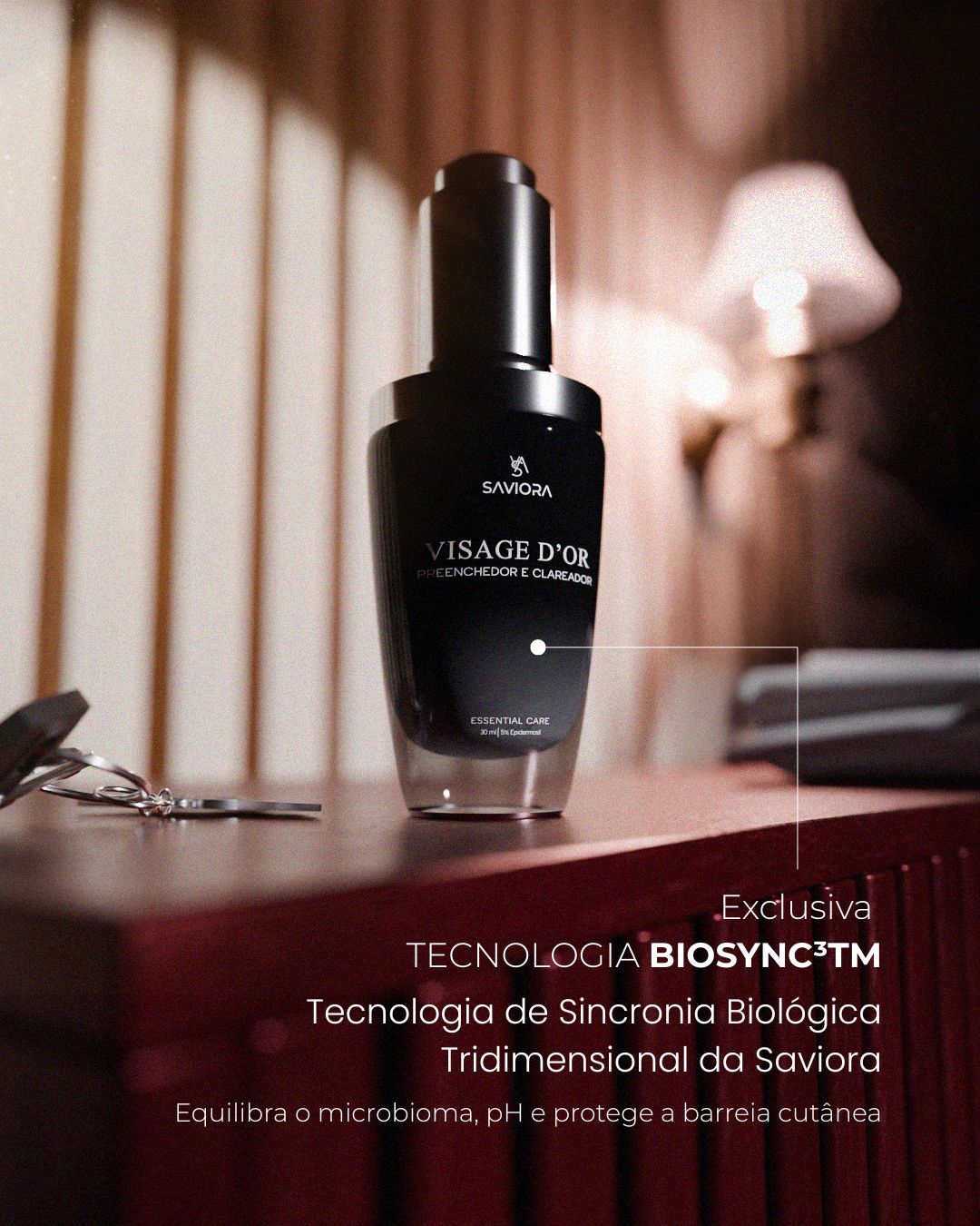 Visage D'or - Sérum Clareador com Tecnologia BioSync³TM